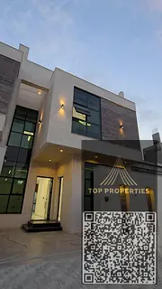 Villa for annual rent in Al Zahia - Ajman. 5 master bedrooms, living room, majlis, maid's room, 