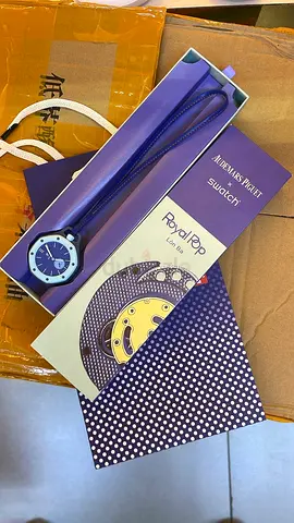 Audemars Piguet x Swatch Royal Pop Pocket Watch