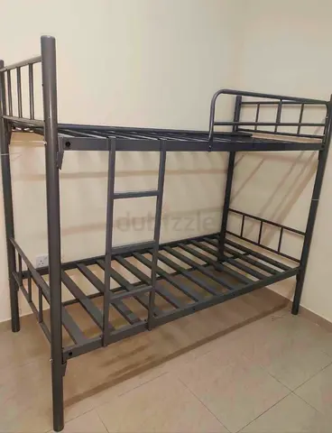Second Hand Metal Bunk Bed Frame Sturdy Double Decker (Good Condition)