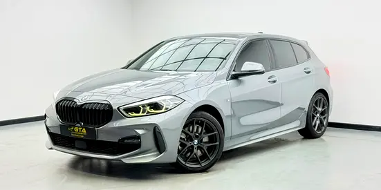 2022 BMW 120i M-Sport, 2027 BMW Warranty + Service Pack, Full Service History, Fully Loaded, GCC