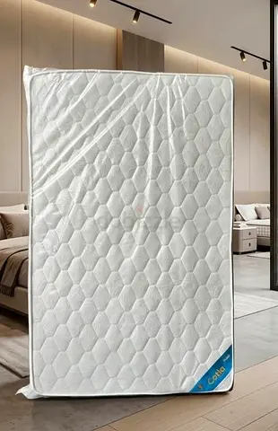 Single Mattress - Firm Foam, Clean White Cover