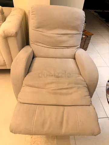 Recliner chair beige - good condition must go