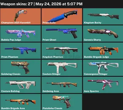 Valorant Champions 2021 Karambit account