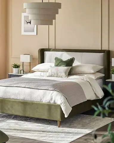 Brand New Luxury Fully Customizable Bedframe - King Size 180x200 - Hydraulic Storage Optional