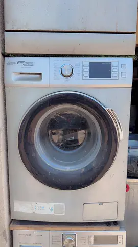 Used front-load washing machine super general 7/8 kg machines cleaning and servicing will be done