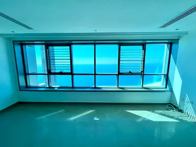 Two master bedrooms, three bathrooms, balcony, free gym, free swimming pool, free parking, easy access to Sharjah and Dubai.
