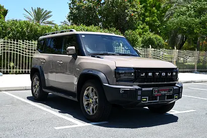EMI 1,800 AED - JETOUR T2 LUXURY+ 2025 - READY TO DRIVE - NO WAITING