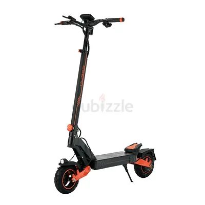 Kugoo Electric Scooter in Black and Orange