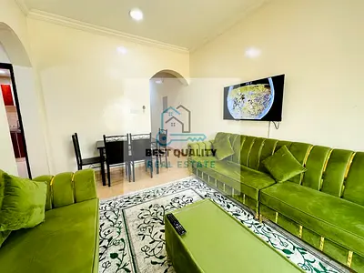 Two-bedroom apartment with a living room, newly furnished, for rent in Al Muwaihat 3 – prime locati
