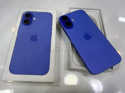 iPhone 16 in Blue with Original Box - Good Condition