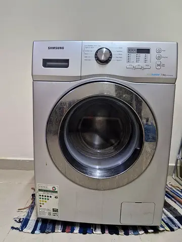 Samsung Front Load Washing Machine - 7kg, Silver