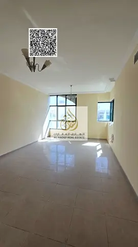 Two-bedroom apartment with a living room for annual rent in Al Rashidiya Towers, Ajman