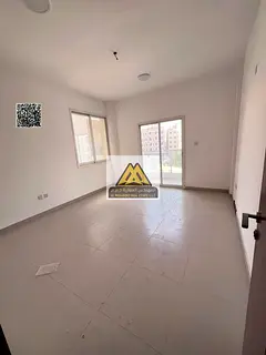 1-bedroom apartment on Corniche, second row, first tenant, city view, balcony. AED 33K yearly, 4 pay