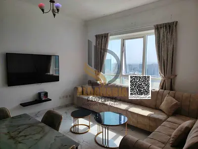 🏢 غرفة وصالة للإيجار السنوي – أبراج الواحة، الراشدية 1