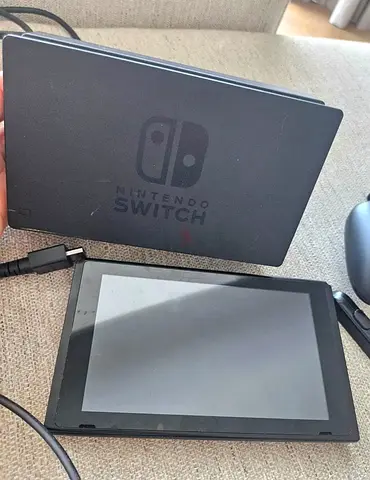Nintendo Switch V1 Console with Dock  Original Accessories – Excellent Condition