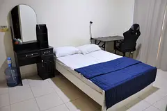 FULLY FURNISHED MASTER BEDROOM WITH ATTACHED BATHROOM