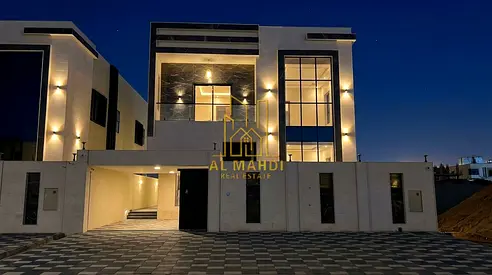 Luxury Villa for Sale in Al Bahia – Ajman | 5 Master Bedrooms | Registration Included | High-End Finishing | 10% Down Payment