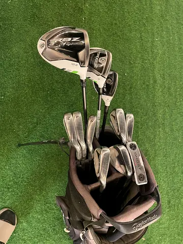 TaylorMade Complete Men’s Golf Set RBZ R7 complete with stand bag