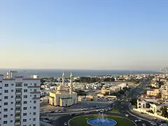 For annual rent two bedroom hall with exceptionally large living spaces sea view free parking huge h