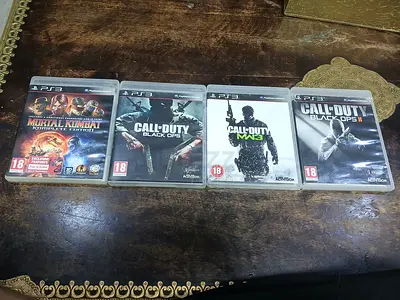 PS3 Games  40 dhs each – Mortal Kombat Komplete, Call of Duty Black Ops I  II, MW3