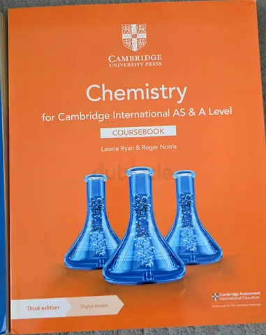 Chemistry for Cambridge International AS  A Level - Coursebook (Third Edition)