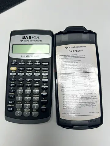 Texas Instruments BA II Plus Financial calculator