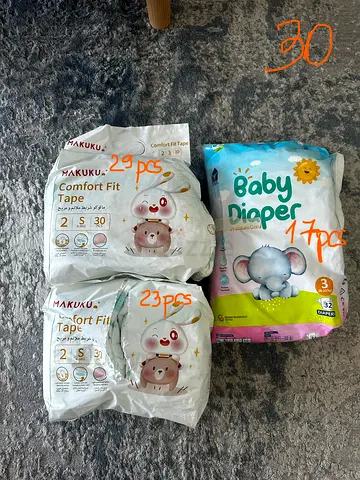 Diapers size 2-3