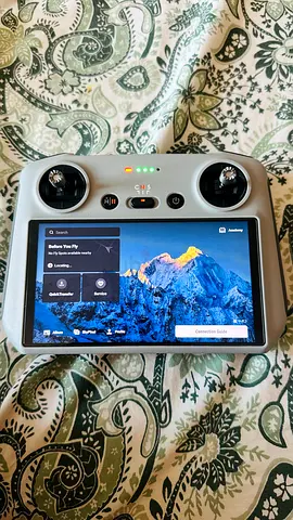 Dji rc controller with mini 3, 3 pro or 4 pro battery