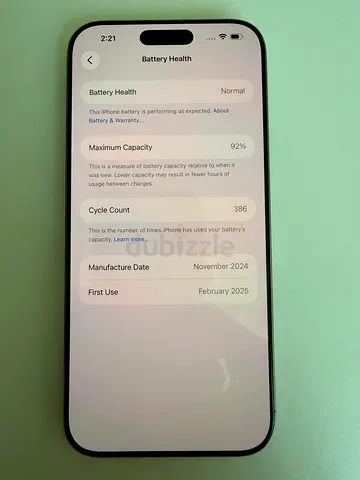 iPhone 16 Pro Max 256GB desert titanium