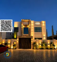 Luxury classic villa, 5 bedrooms and a rooftop, high-end finishing