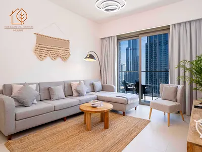 Fully Furnished 3BHK + Maids Room w/ Partial Burj Views at Top Floor | All Bills Included
