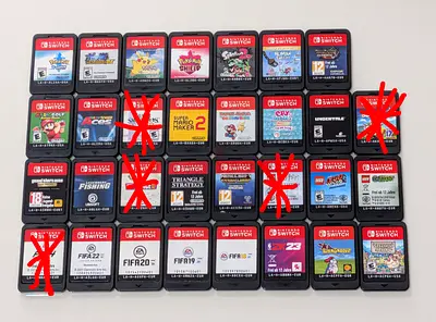 Nintendo Switch Game Mario, pokemon, fifa, Splatoon, Lego, fishing, Minecraft, undertail