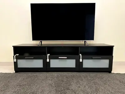 IKEA BRIMNES TV Bench (black, 180 cm)