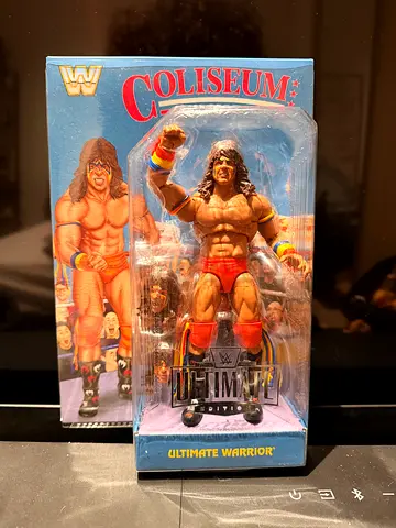 WWE Coliseum Collection Ultimate Warrior — boxed