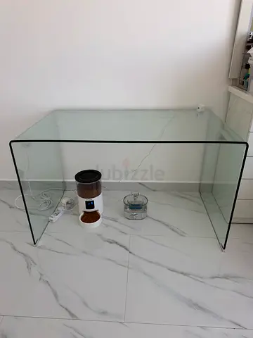 Glass Office Desk Panhome