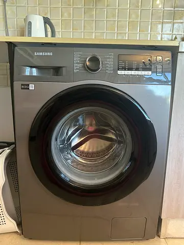 Samsung 8 Kg Front Load Washing Machine With Hygiene Steam, Eco Bubble, Inverter