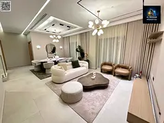 Modern villa with luxurious finishes and central air conditioning, located directly on Sheikh Mohamm