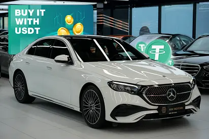 Crypto Accepted | Mercedes-Benz E 200 | 2026 GCC 0km | Agency Warranty | AMG Sports Package