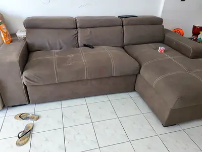 L shaped sofa cum bed