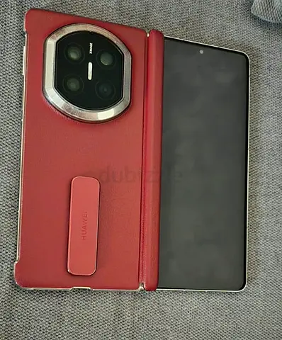 Huawei MateX7 Series Phone with Protective Red Case
