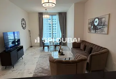 شقة مفروشة بغرفة نوم واحدة | برج نورا | إطلالات على القناة والمدينة