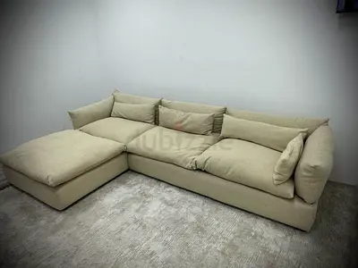 Like new condition marina home lshape sofa