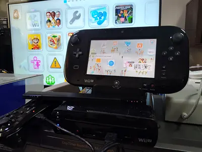 Nintendo Wii U with loaded 35 games