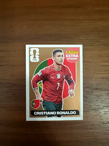 Bronze Cristiano Ronaldo World Cup Extra Sticker 2026