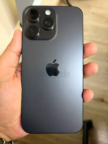 Iphone 15 pro max 512gb black titanium european spec physical+esim