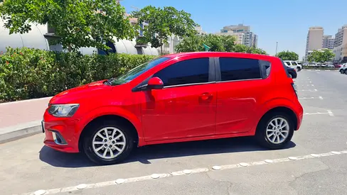 2019 Chevrolet Aveo LT | GCC Specs | Full Options Lady Driven Alloy Wheels
