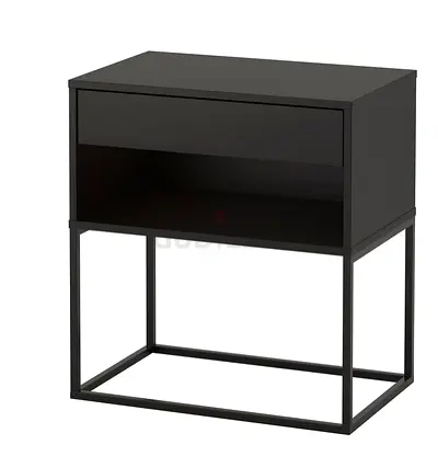 Bedside table x2 - VIKHAMMER (IKEA)
