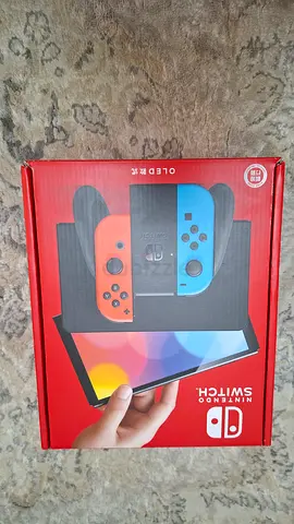 ​Nintendo Switch OLED (Neon Red/Blue) – Like New, Used 1 Month Only!