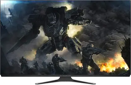 Alienware AW5520QF is a massive 55-inch OLED 4K gaming monitor
