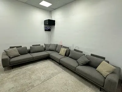 As perfect condition Natuzzi corner sofa